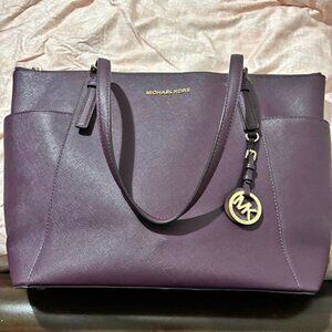 Michael Kors Purple Handbag Purse